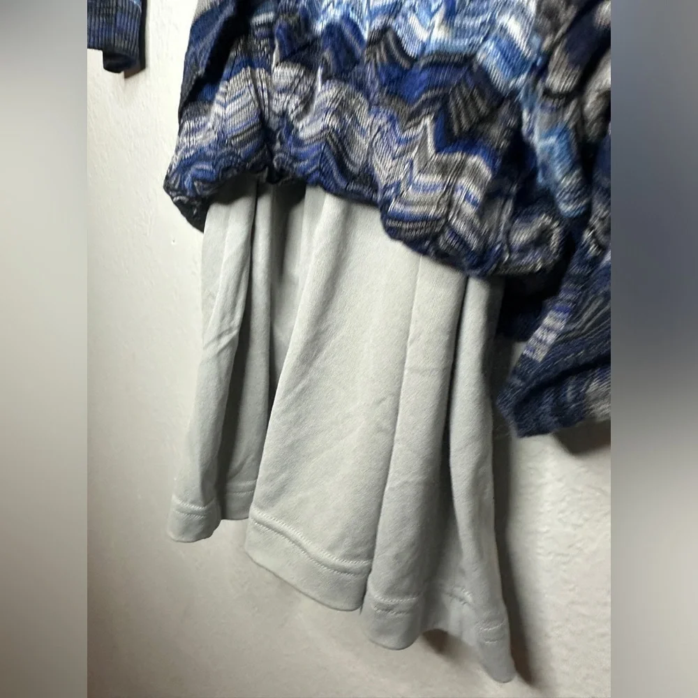 Guess Los Angeles Layered Crochet Style Chevron Dress Women’s Small - Picture 5 of 10